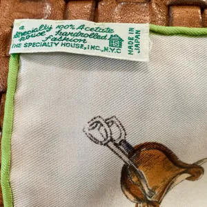 Vintage Specialty House Horse Scarf thumbnail 4
