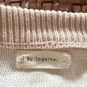 BY TOGETHER Long Ballon Sleeve Sweater thumbnail 4