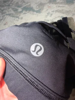Lululemon Beat The Heat Tank Black Size 4 Strappy Back 2-in-1 Running thumbnail 7