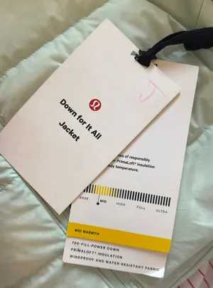 Lululemon Down For It All Jacket thumbnail 3