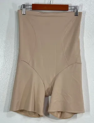 Naomi & Nicole Inside Magic High Waist Thigh Slimmer Shapewear 7929 Beige‎ 2X thumbnail 1
