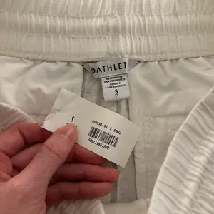 Athleta White Linen Pants thumbnail 6