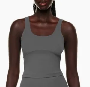 Aritzia TNA grey sports bra thumbnail 1