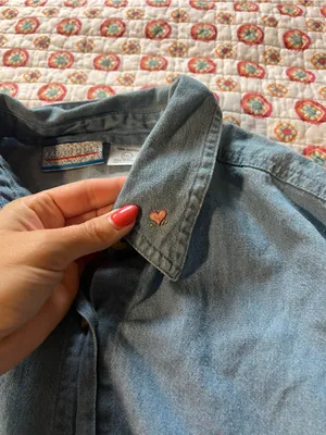 Vintage 90s Snowman Denim Button Down Long Sleeve size XXL thumbnail 3