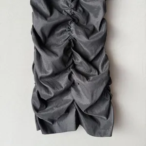 Hailey Logan Office Siren MobWife Ruched One Shoulder‎ Dress M Black thumbnail 3