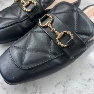 Blondo Sharon Waterproof Mules Black Quilted‎ Size 8.5 thumbnail 2