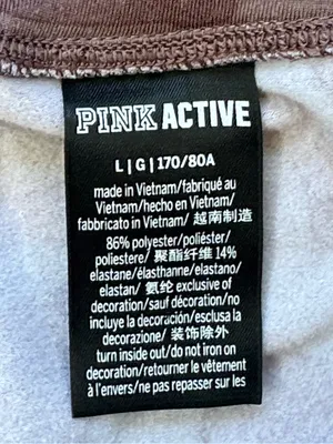 PINK Active High Waist Cargo Leggings Camo Large thumbnail 4