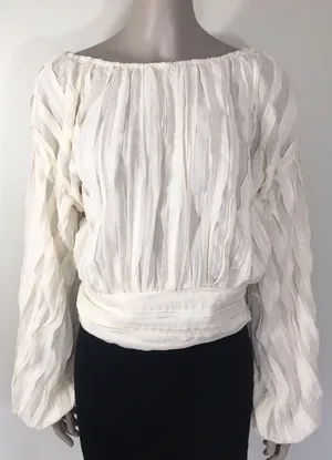 Line & Dot Ivory Janet Top NWT! thumbnail 3