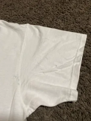 Billie Eilish White Tee Size Large thumbnail 6
