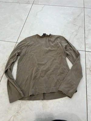 Abercrombie & Fitch Khaki Green Cotton Cardigan Size Medium thumbnail 4