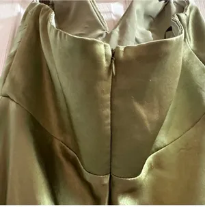 Billy J Valerie Olive Strapless Maxi Dress thumbnail 13