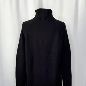 J. CREW Turtleneck Sweater Supersoft Yarn Solid Black Wool Alpaca Knit X-Small thumbnail 10