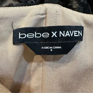 Bebe x Naven Women’s Bustier Crisscross Cocktail‎ Mini Dress Size 4 thumbnail 13