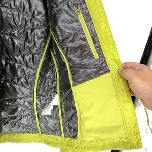 Columbia Omni-Heat Quilted Puffer Jacket Chartreuse Green Full Zip Women's S thumbnail 6