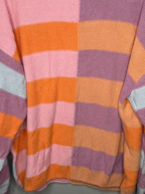 Cato Color Block Sweater thumbnail 3