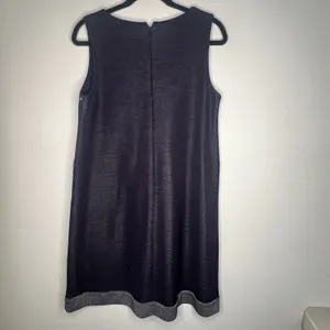 Misook Retro Shift Mini Dress Size Small thumbnail 3
