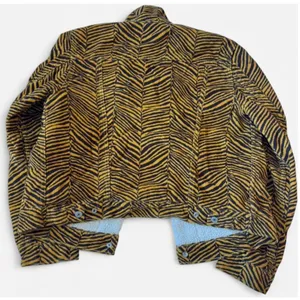 Levi Strauss & Co. Corduroy Sherpa Lined Tiger Stripe Trucker Jacket thumbnail 8