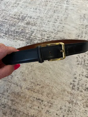 Vintage coach leather belt thumbnail 3