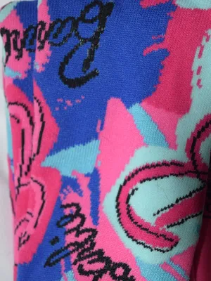 2 Pairs Of Barbie Themed Crew Socks Size 9-13 thumbnail 4