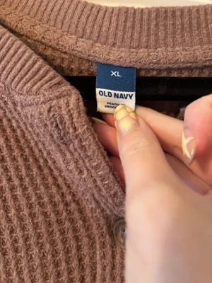 Old Navy Waffle Knit Long Sleeve thumbnail 2