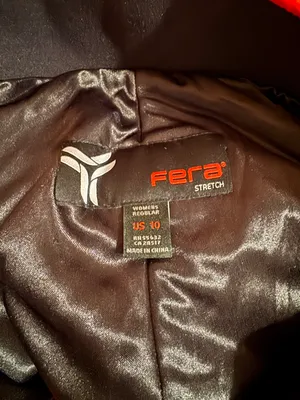 Red High Rise Fera Stretch Ski Pants Size 10 thumbnail 5