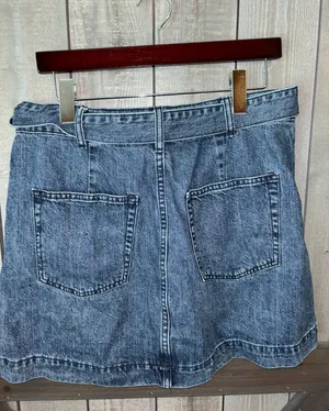 Free People Denim Skirt thumbnail 2