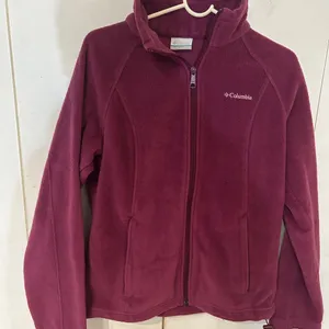 Columbia Maroon Fleece Outerwear thumbnail 6