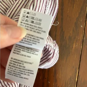American Eagle Soft & Sexy Striped Muscle Tank Top Large Purple thumbnail 2