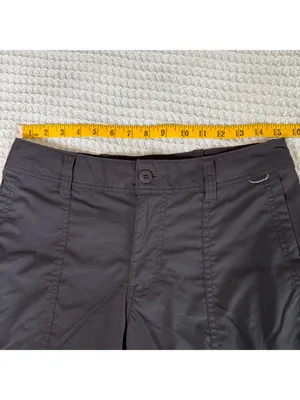 REI Co-Op Sahara Bermuda Shorts Womens 10 Black Hiking Outdoor Gorpcore Travel thumbnail 7
