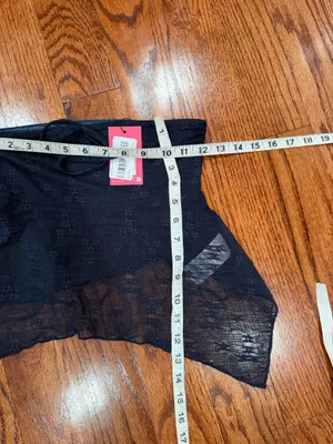 Edikted Embroidered Sheer Strapless Top thumbnail 5