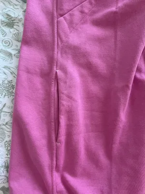 Daily Practice NWT Anthropologie Sweatshirt Dress Sz M Fleece Lined Pockets Straps thumbnail 10