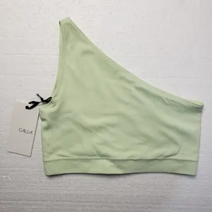 Calia by Carrie Women's Seamless One Shoulder Sports Bra in Matcha Frost size M NWT $38 thumbnail 5