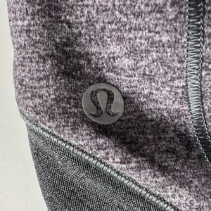 Lululemon Hotty Hot Short II Long 4” Heathered Black Grey Women’s Shorts Size 4 thumbnail 7