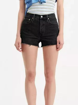 Levi's 501 High Rise Shorts 27W thumbnail 2