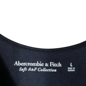 Abercrombie & Fitch Soft A&F Collection Solid Bodycon Black Minimalist Size L thumbnail 5