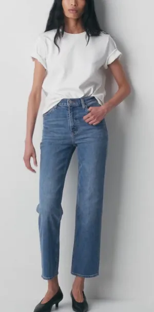 Aritzia Denim Forum Arlo High-Rise Straight Leg Jeans thumbnail 1