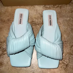 Steve Madden Blue Mentor Sandals thumbnail 1