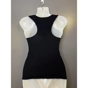 Free People Intimately Camisole Tank Top Womens M/L Black Stretch Scoop Neck thumbnail 5