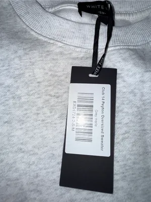 NWT White Fox "Club 14 Peyton" Oversized Sweater S/M thumbnail 2