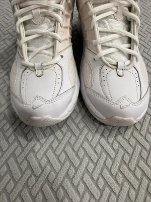 NIKE T-Lite V 315345 White Retro Y2K Lifestyle Shoes Mens 10 EUC Fast Ship thumbnail 3