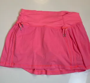 Lululemon neon pink women’s athletic tennis/golf‎ running skort size Small/6 thumbnail 1