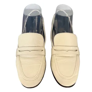 Kate Spade New York Cream Patent Leather Penny Loafers Flats Size 6.5M Off White thumbnail 3