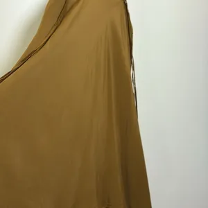 A New Day Brown Midi Dress Lightweight Cutout asymmetrical Hem‎ Tie Back Size M thumbnail 4