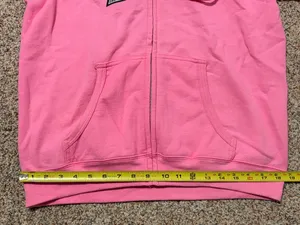 Mossy Oak Pink Logo Zipper Hoodie Women Medium new without tags. Never used thumbnail 4