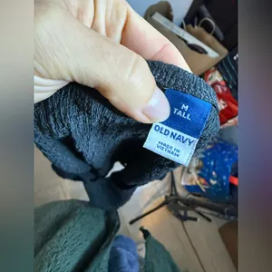 Old Navy Black Short Sleeve Square Neck Crepe Tee thumbnail 7