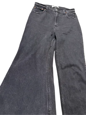 ✨ Abercrombie & Fitch Curve Love High Rise‎ Black Jeans Size 6 Short ✨ thumbnail 3