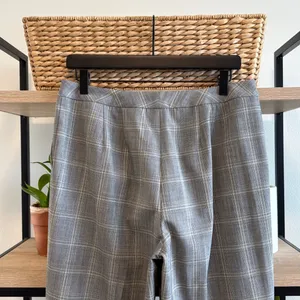 Talbots Plaid High-Rise Straight Leg Woven Career Dress Pant Trouser, 10 thumbnail 6