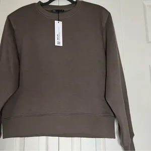 Zara sweatshirt size small thumbnail 3