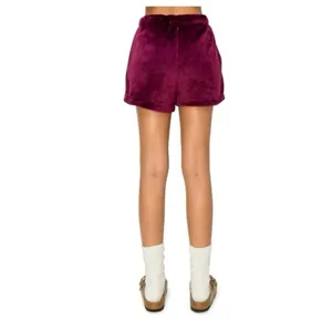 Angel Kiss Sherpa Loungewear Shorts Purple NWT Large thumbnail 8