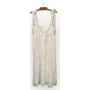 NEW Farm Rio Eyelet Embroidered Midi Dress Size XS thumbnail 7
